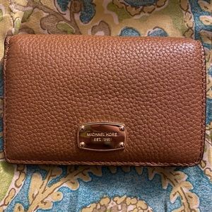 Brand New Brown Leather Michael Kors Wallet!